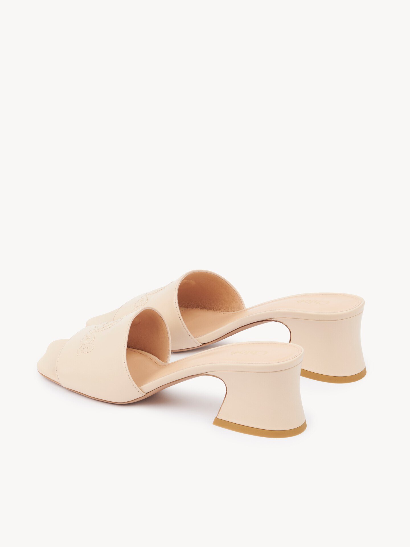 Chlo&eacute; Soleil heeled mule - 6