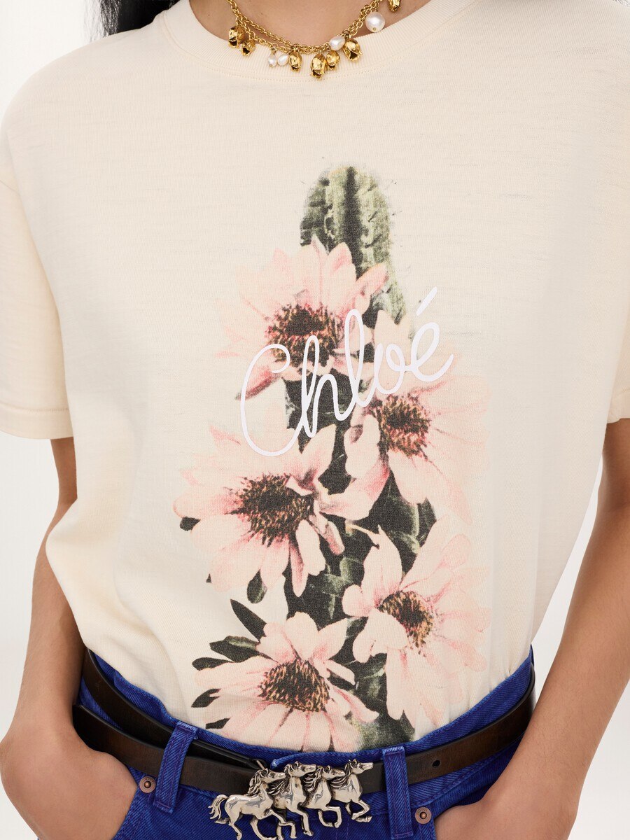 Generous logo T-shirt in cotton jersey - 6