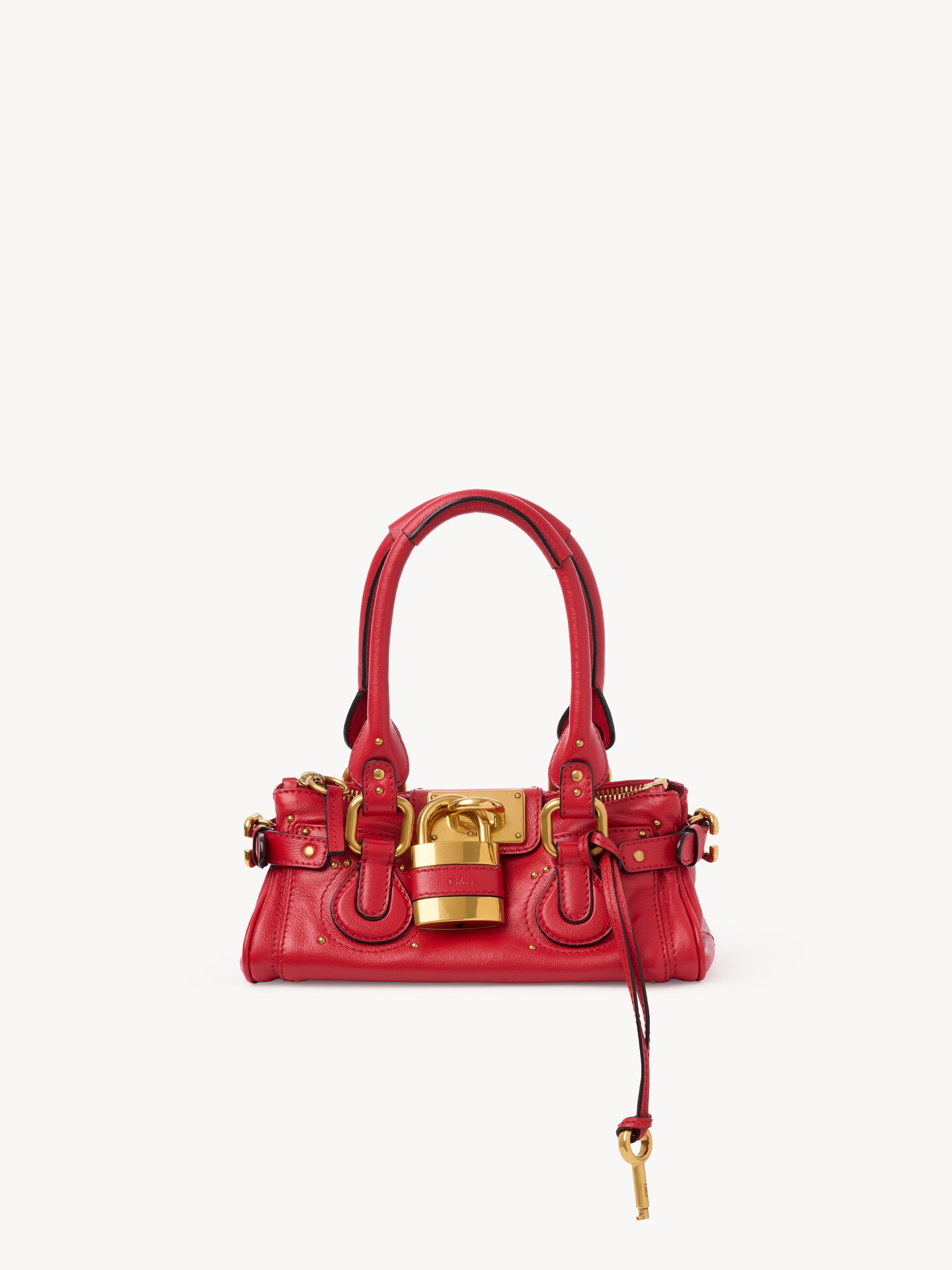 Small Paddington bag in grained leather - 2