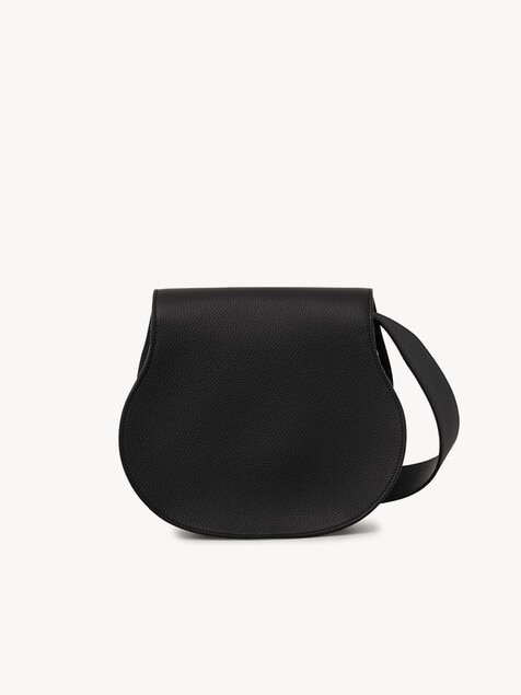 Sac port&eacute; &eacute;paule Marcie en cuir grain&eacute;