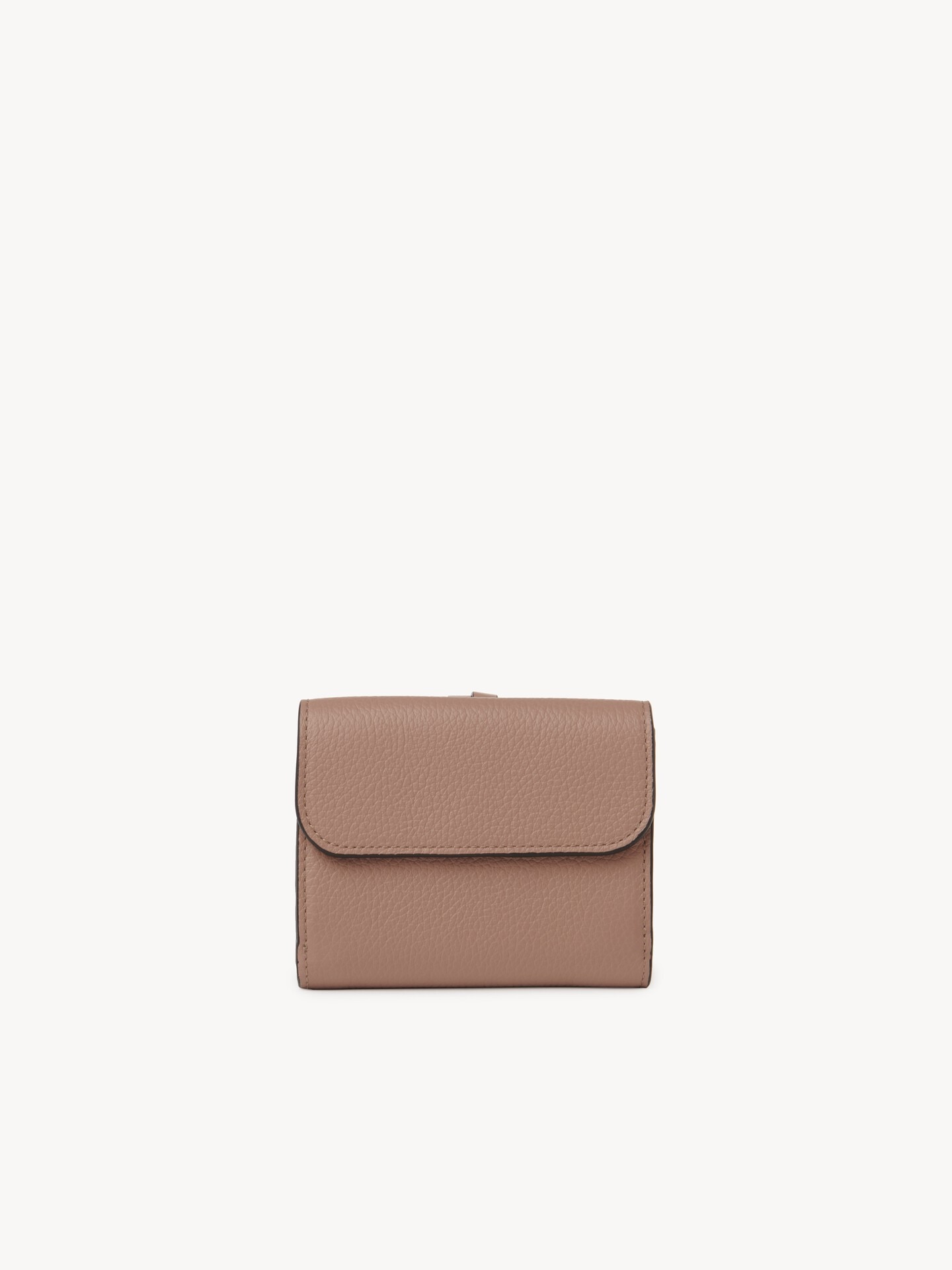 Small Alphabet tri-fold in grained leather - 3