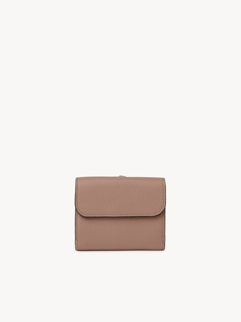 グレインレザー製Alphabetスモールトリフォールド