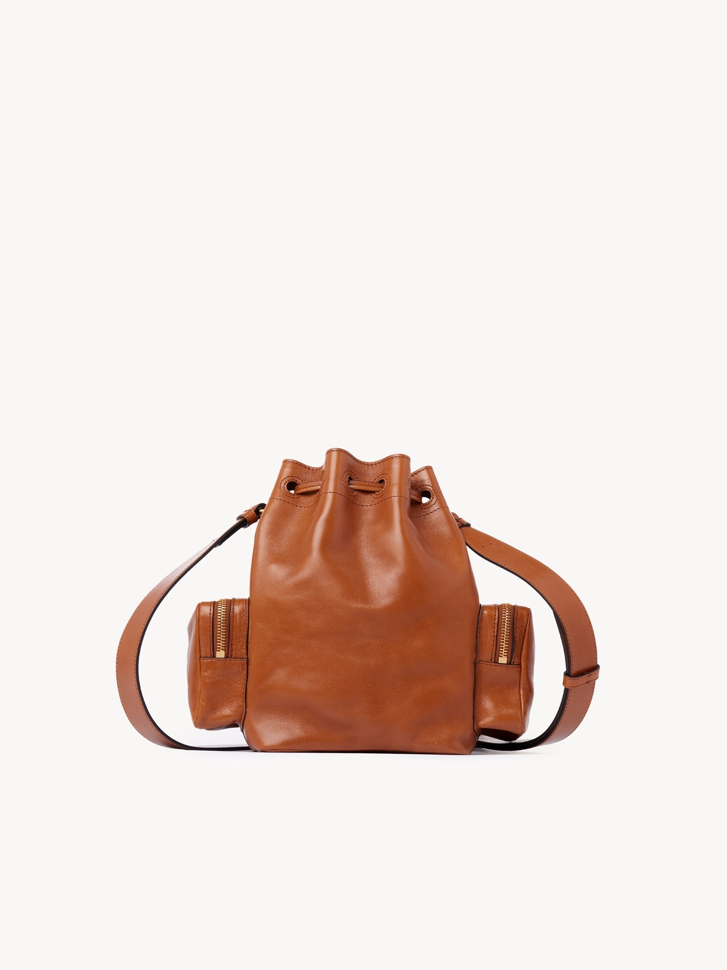 Sac seau Camera bag en cuir brillant - 5