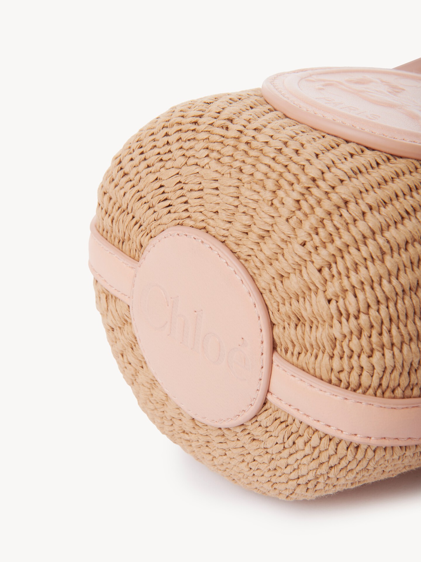 Mini Horse Medal Korbtasche aus Fasern - 7