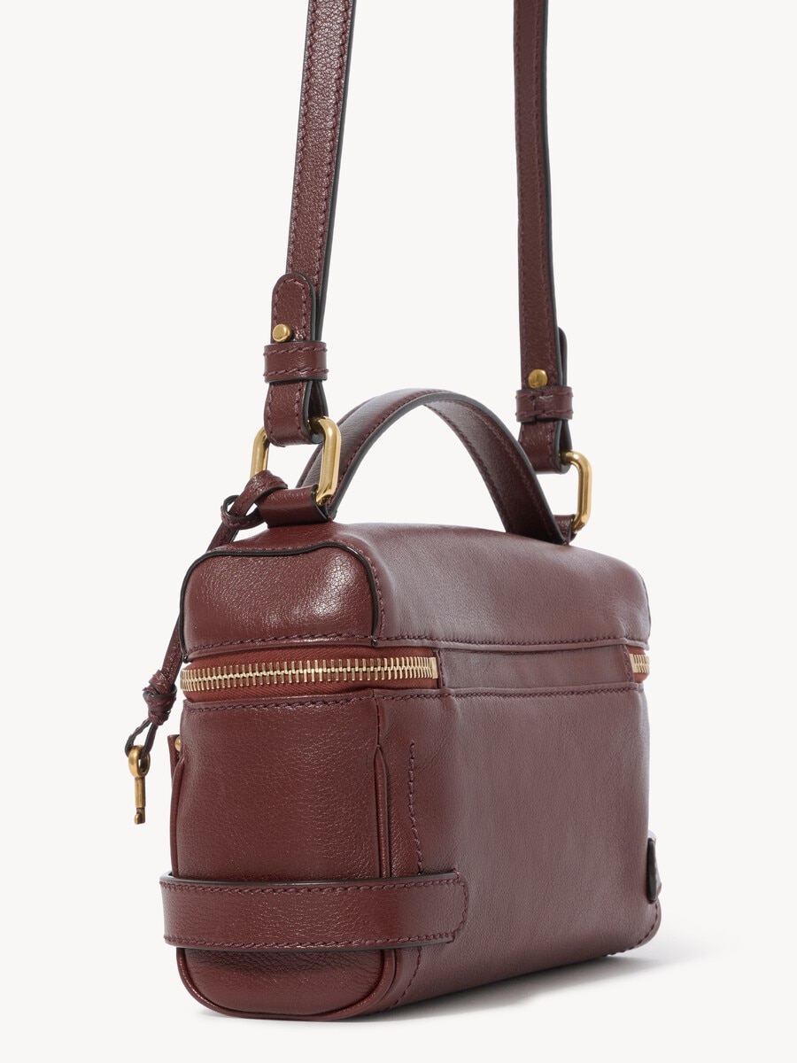 Bolso neceser Paddington de cuero granulado - 7