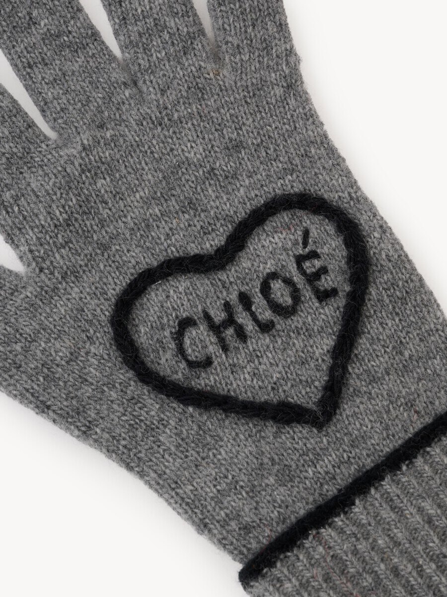 Chlo&eacute; Encoeur Handschuhe aus Wolle & Kaschmir - 3
