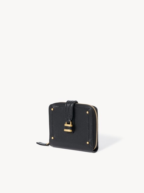 Paddington bifold wallet in grained leather 