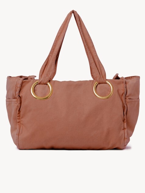 Tote bag grande Chlo&eacute; Plage in cotone