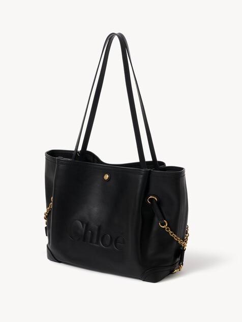 Chlo&eacute; Clover double carry bag in soft leather