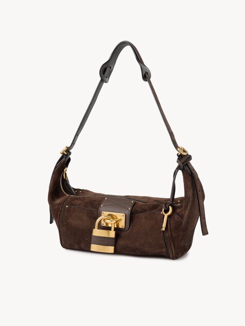 Paddington crossbody bag in suede leather