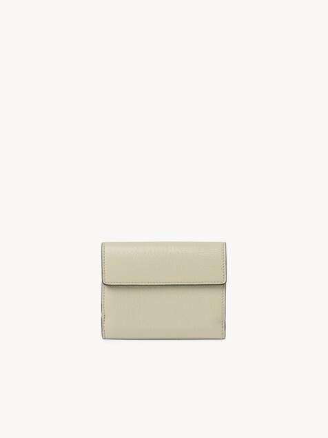 Small Envelope tri-fold in grained leather