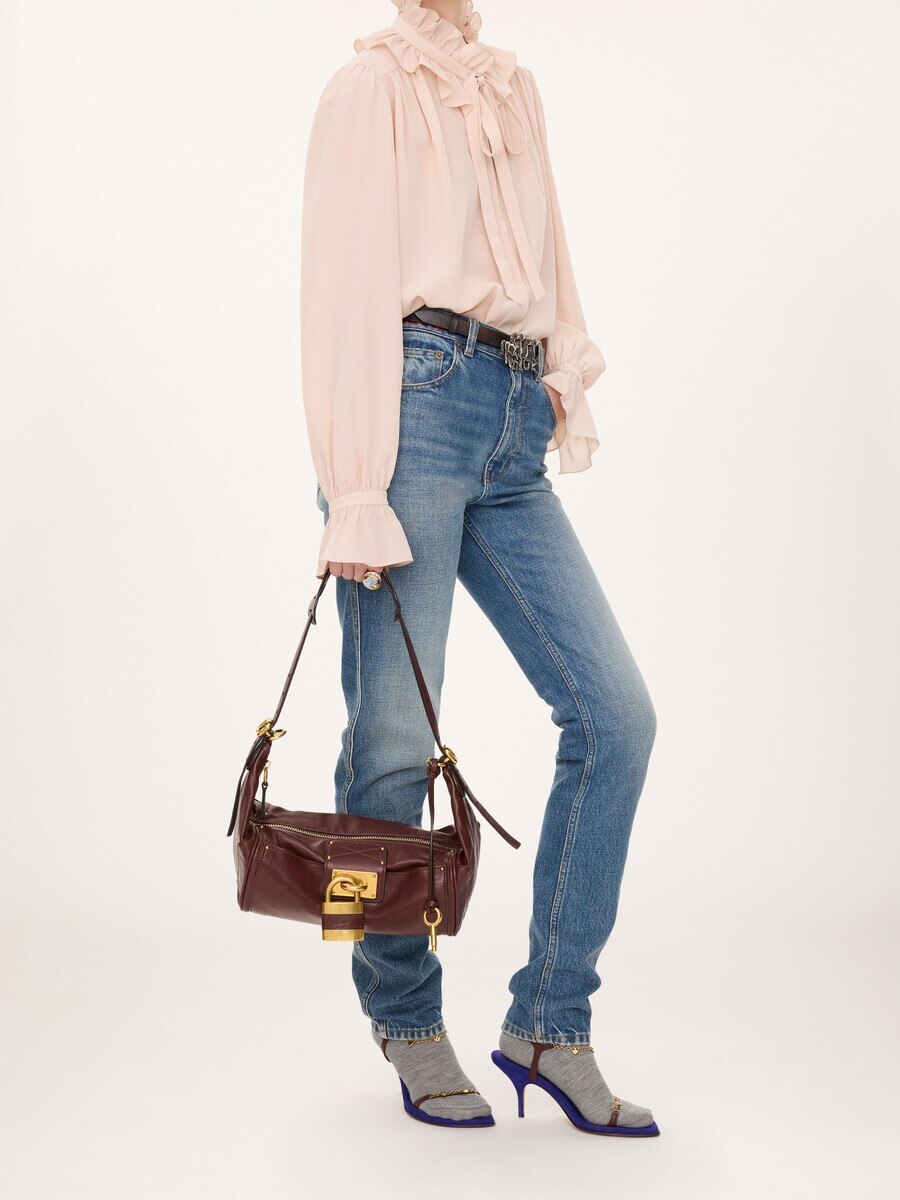 Paddington crossbody bag in grained leather - 8
