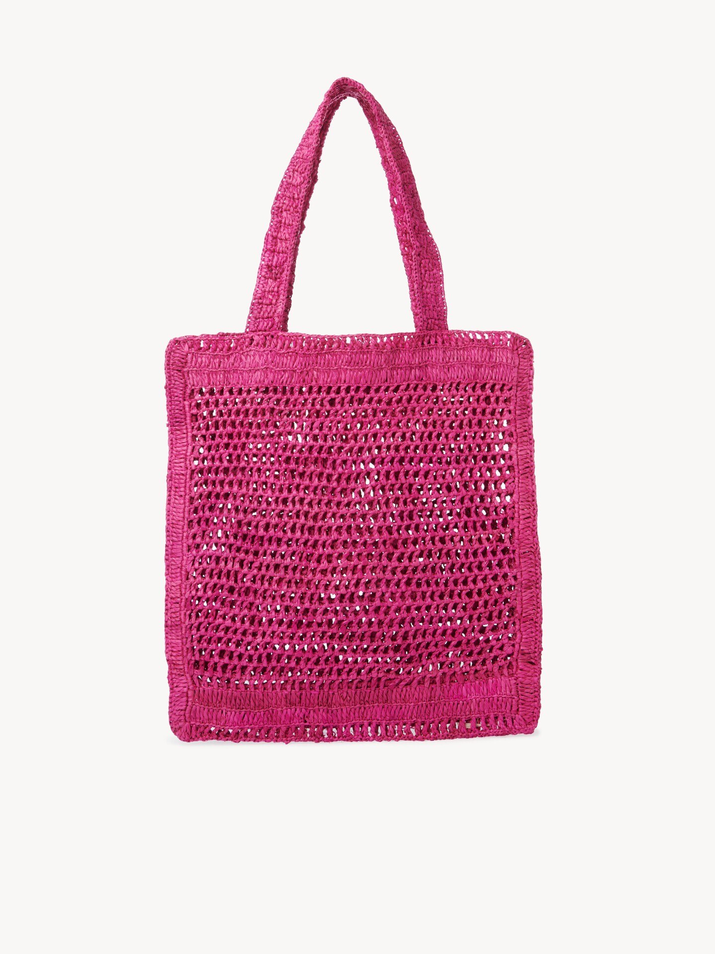 Sac cabas Summer Banana en raphia - 5