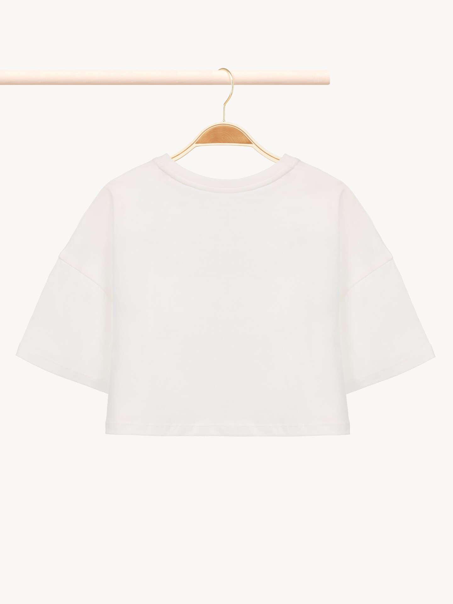Camiseta cropped con logotipo infantil - 2.0