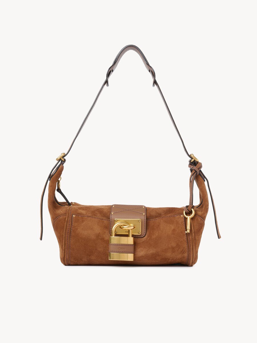 Paddington crossbody bag in suede leather - 2