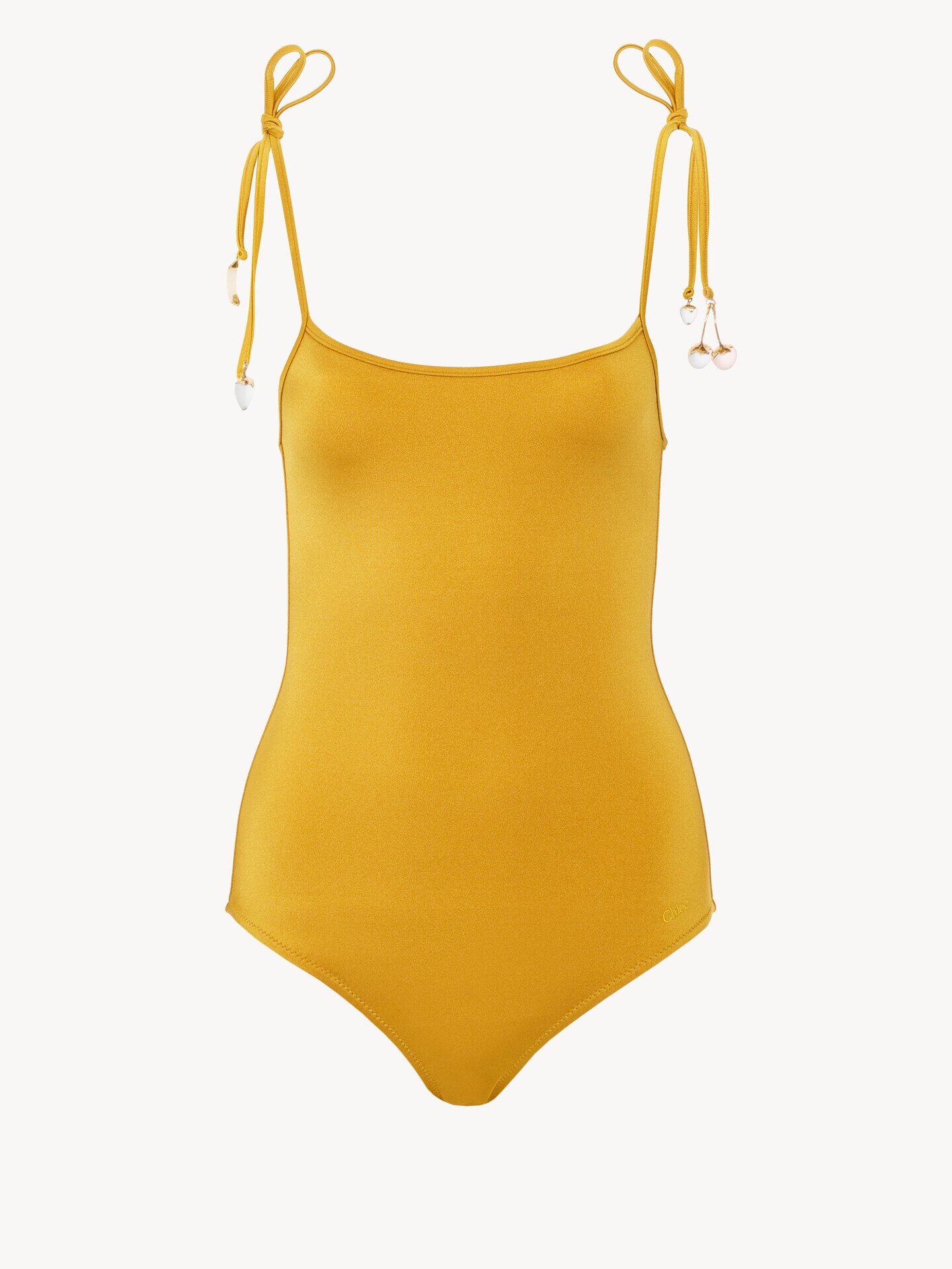 Knotted one-piece swimsuit - 2
