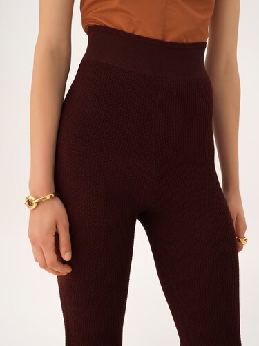 Capri leggings in a stretch knit - 6