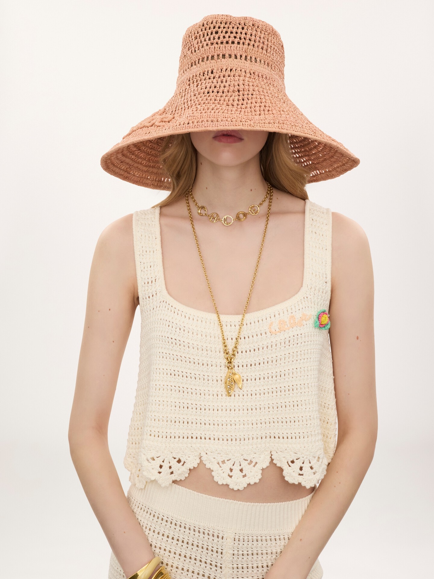 The Chlo&eacute; Raffia capeline hat - 2.0
