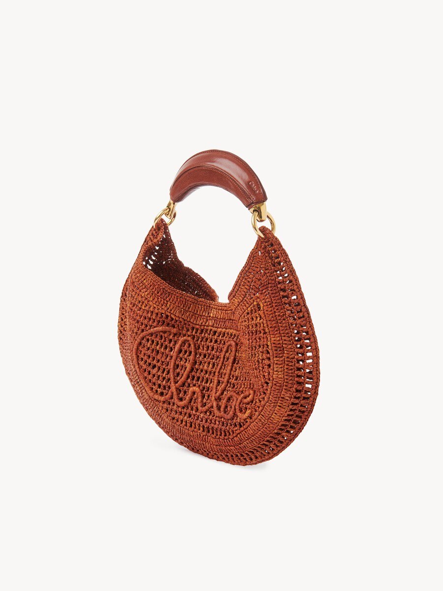 Summer Banana hobo bag in raffia - 4
