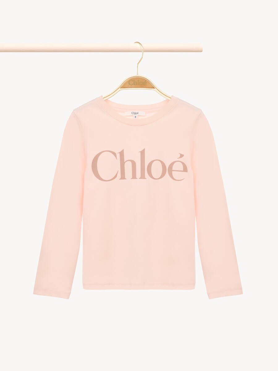 Kids' long-sleeve logo top - 1