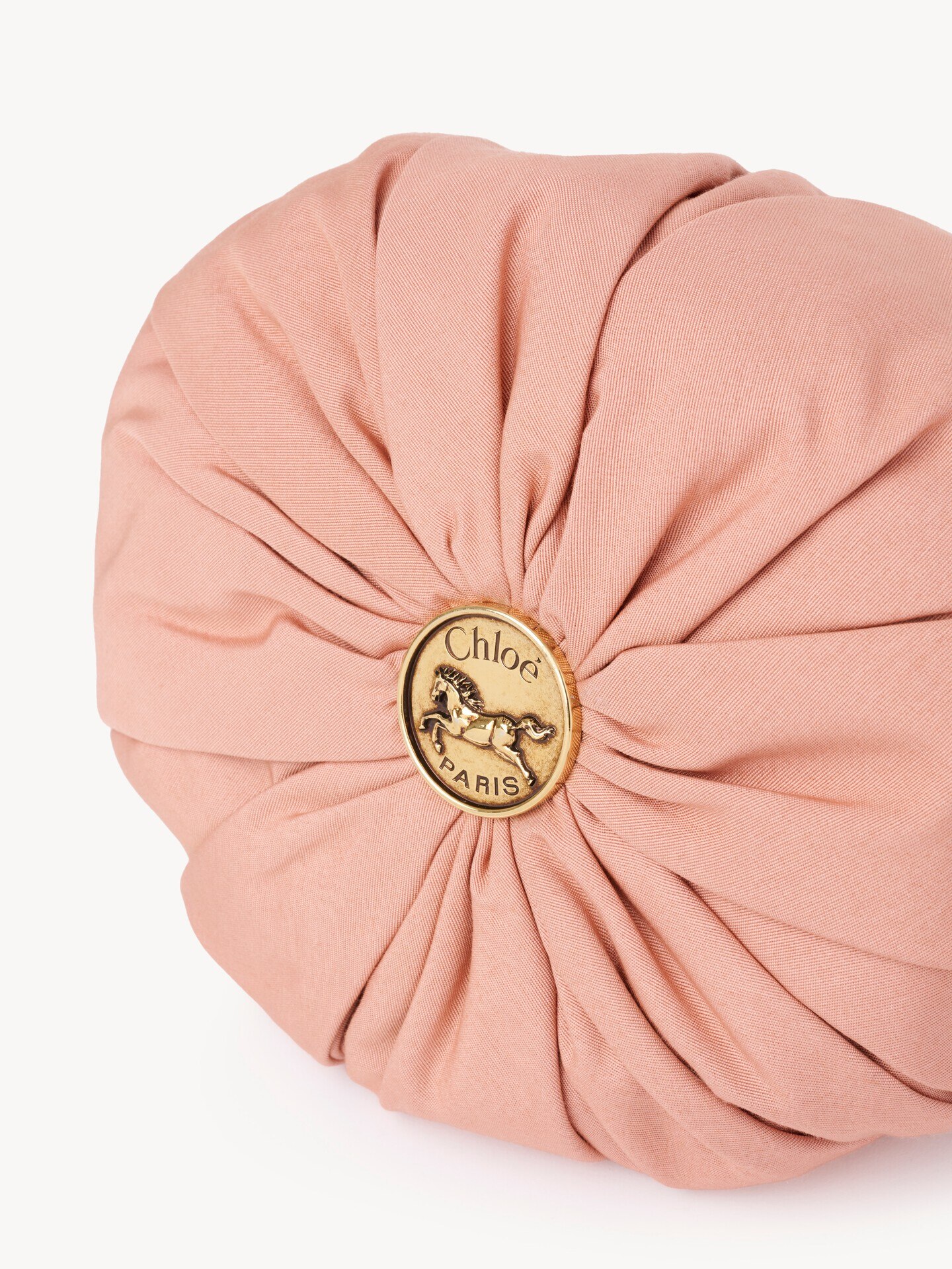 Borsa a spalla Chlo&eacute; Pliss&eacute; con catena in nylon - 7