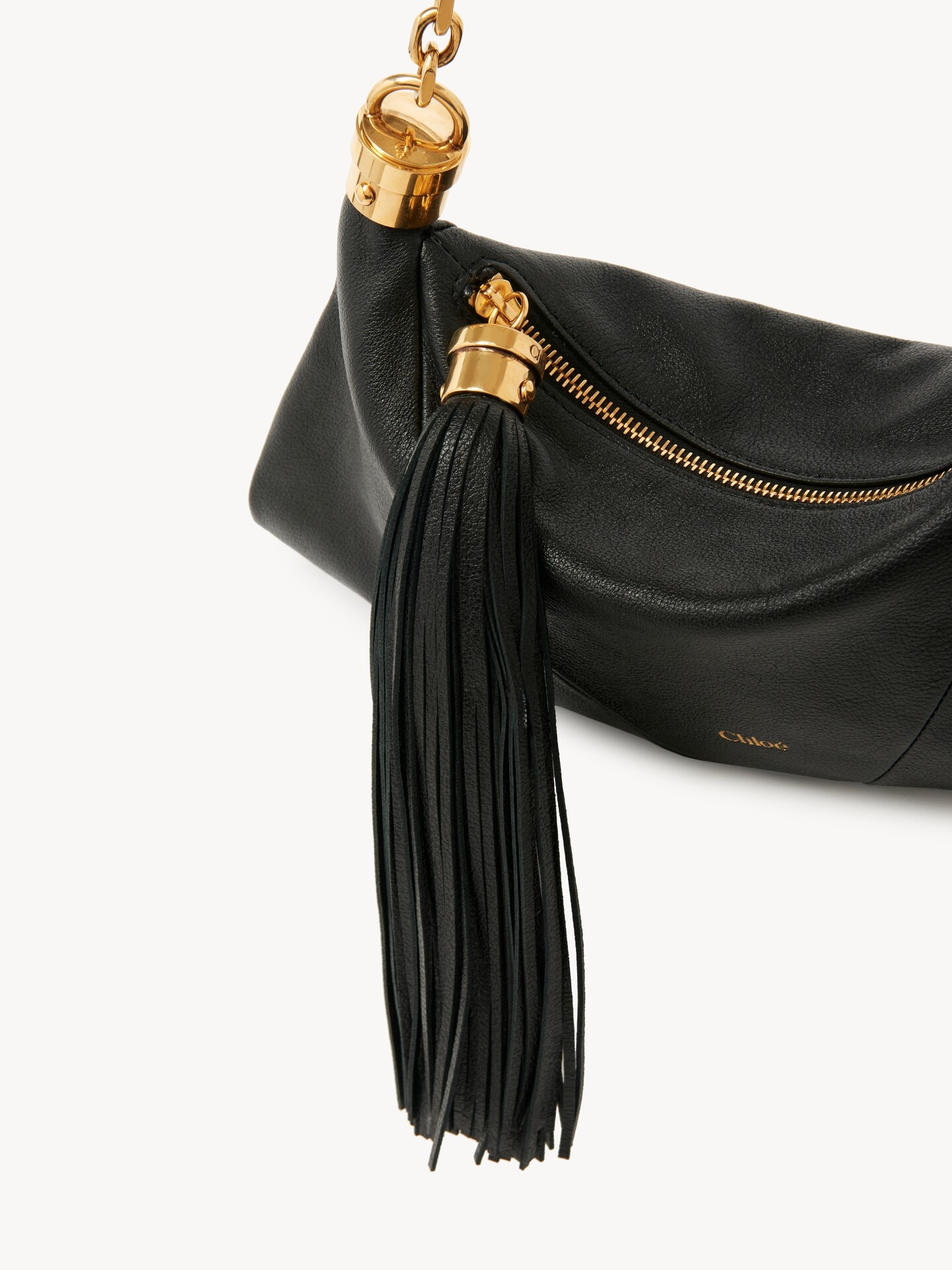 Small Chlo&eacute; Foulard shoulder bag in grained leather - 7