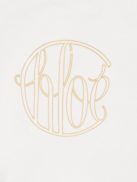 Baby long-sleeve logo top