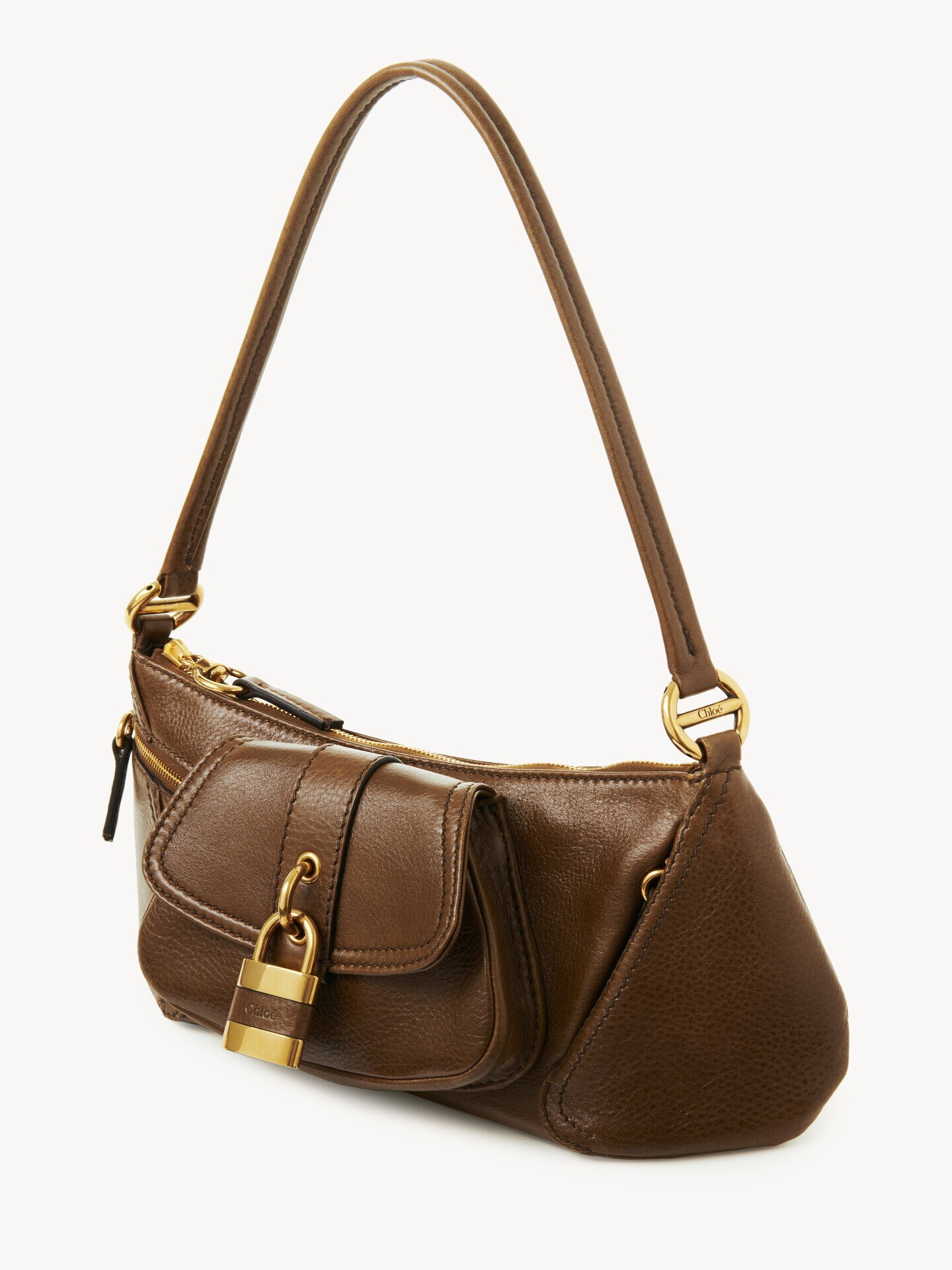 The 99 shoulder bag in grained leather - 4