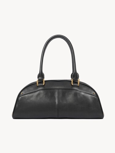 Bolso bowling Chlo&eacute; de cuero suave - 7