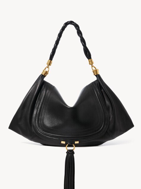 Borsa hobo Marcie Foulard grande in morbida pelle