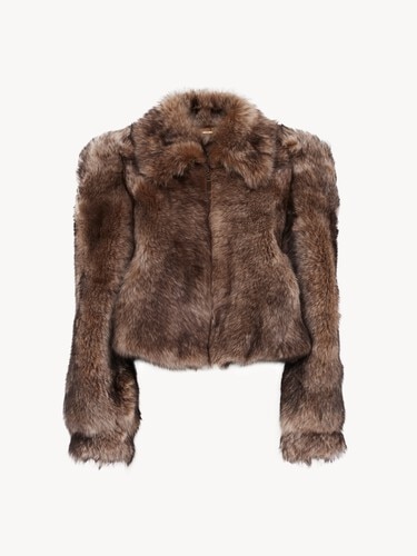 Veste courte en shearling - 2