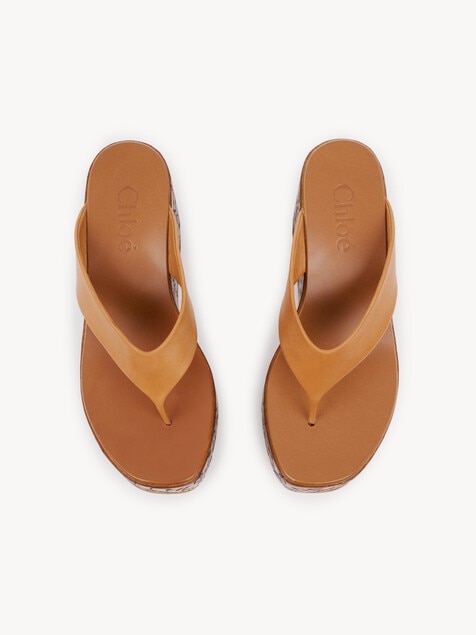 Mules compens&eacute;es Maxime