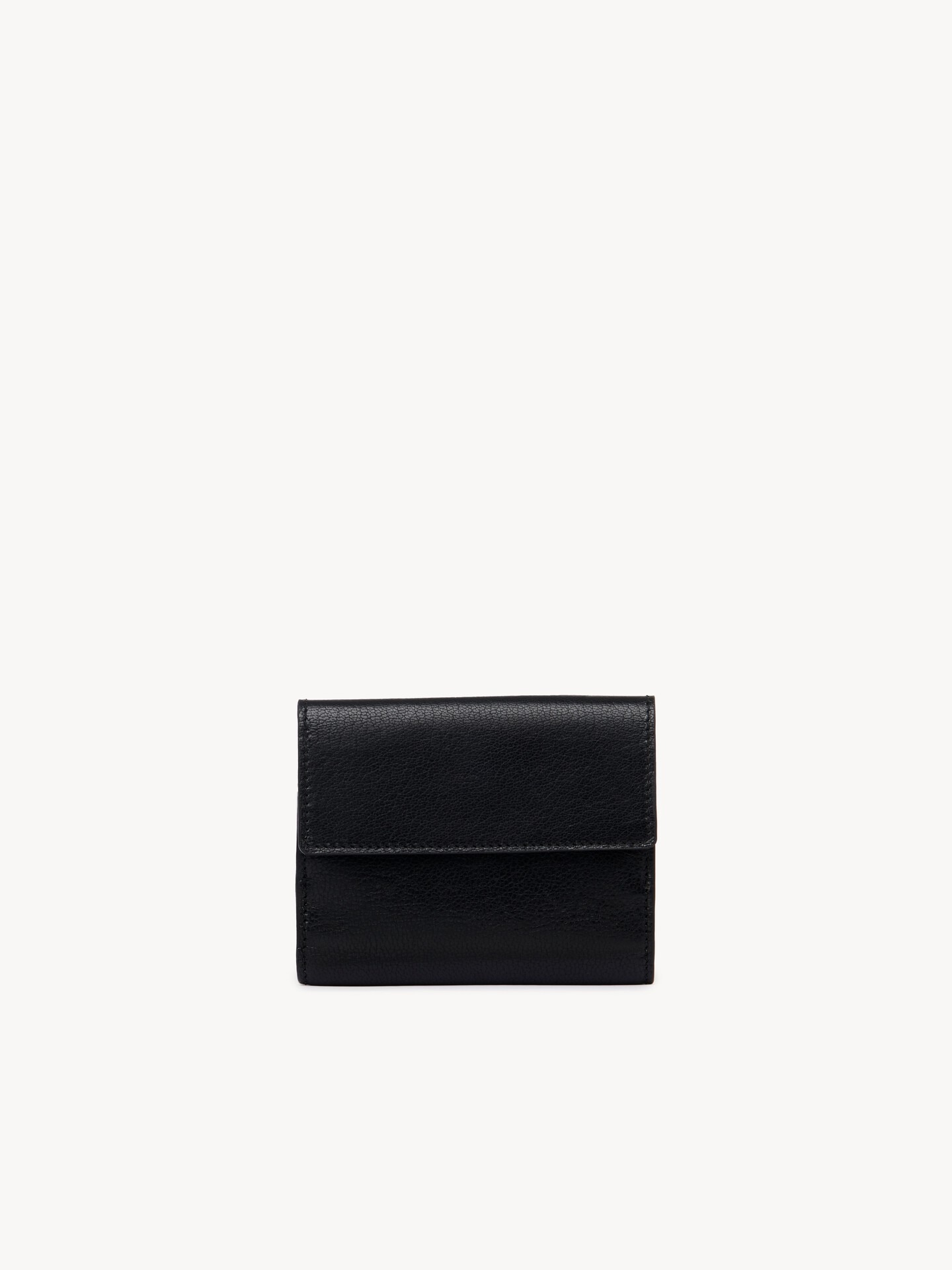 Small Envelope tri-fold in grained leather - 3.0