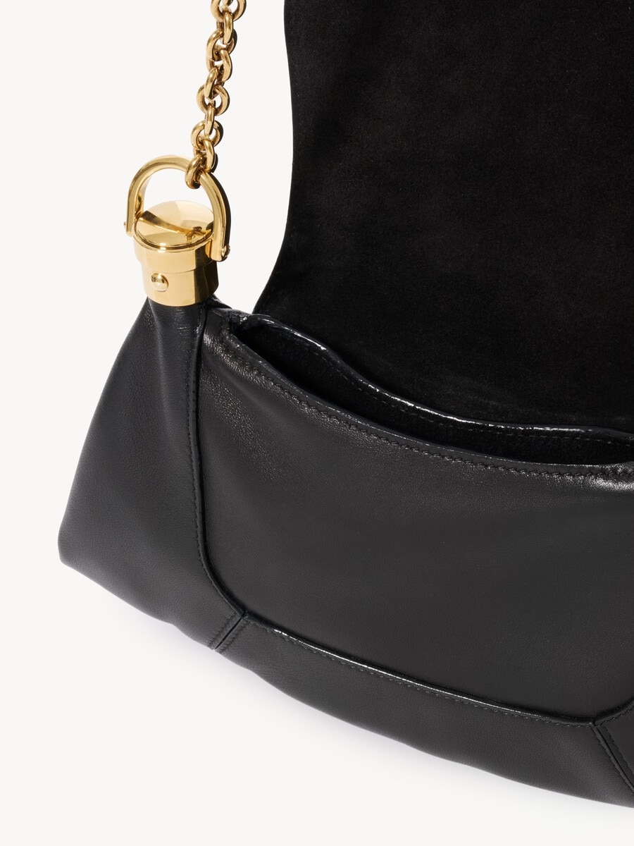 Mini Marcie Foulard Chain Bag aus weichem Leder - 6