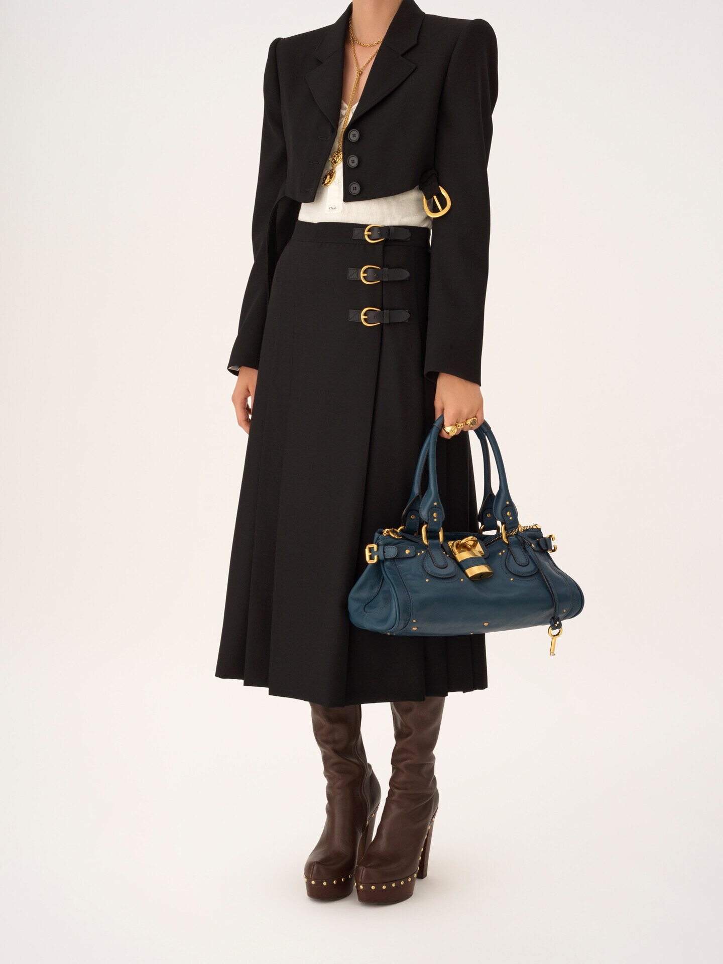 Bolso Paddington de cuero granulado - 9