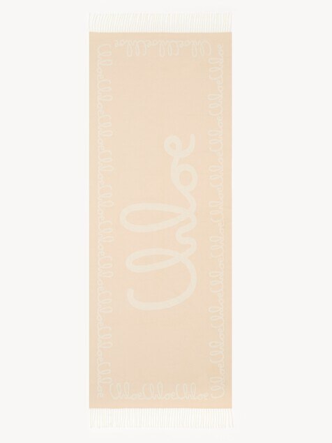 The Chloé Iconic scarf in jacquard wool