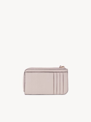 Alphabet wallet in grained leather - 3