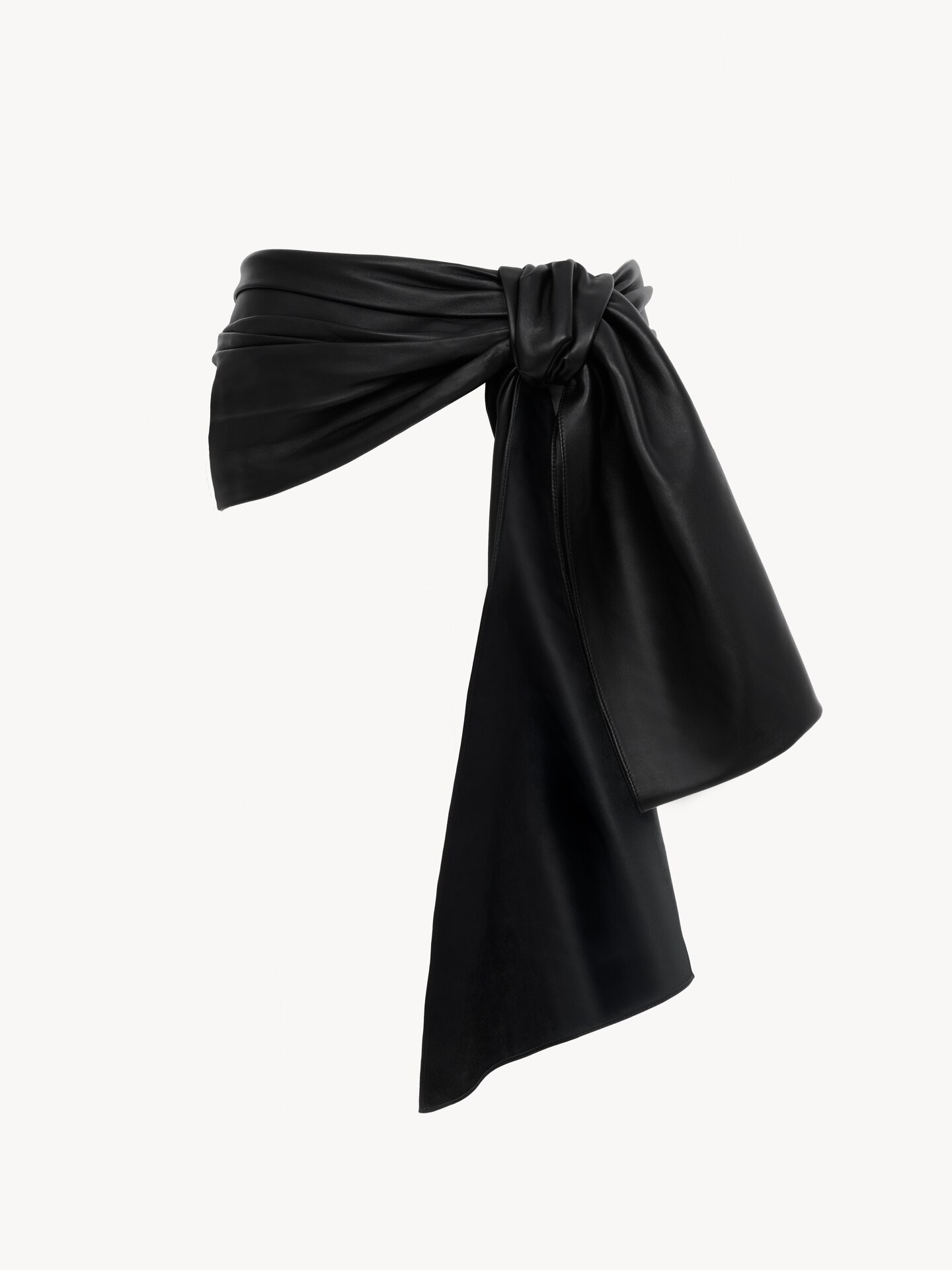 Collarless fitted jacket in wool cr&ecirc;pe - 2