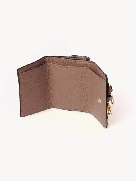 Alphabet small tri-fold wallet