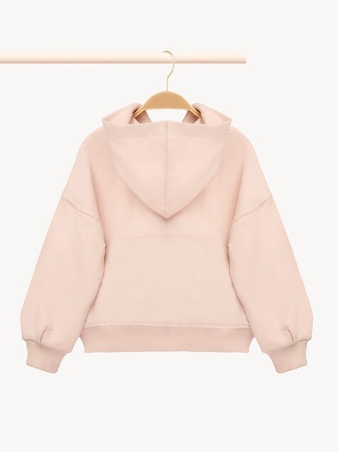 Sudadera con capucha y cremallera infantil