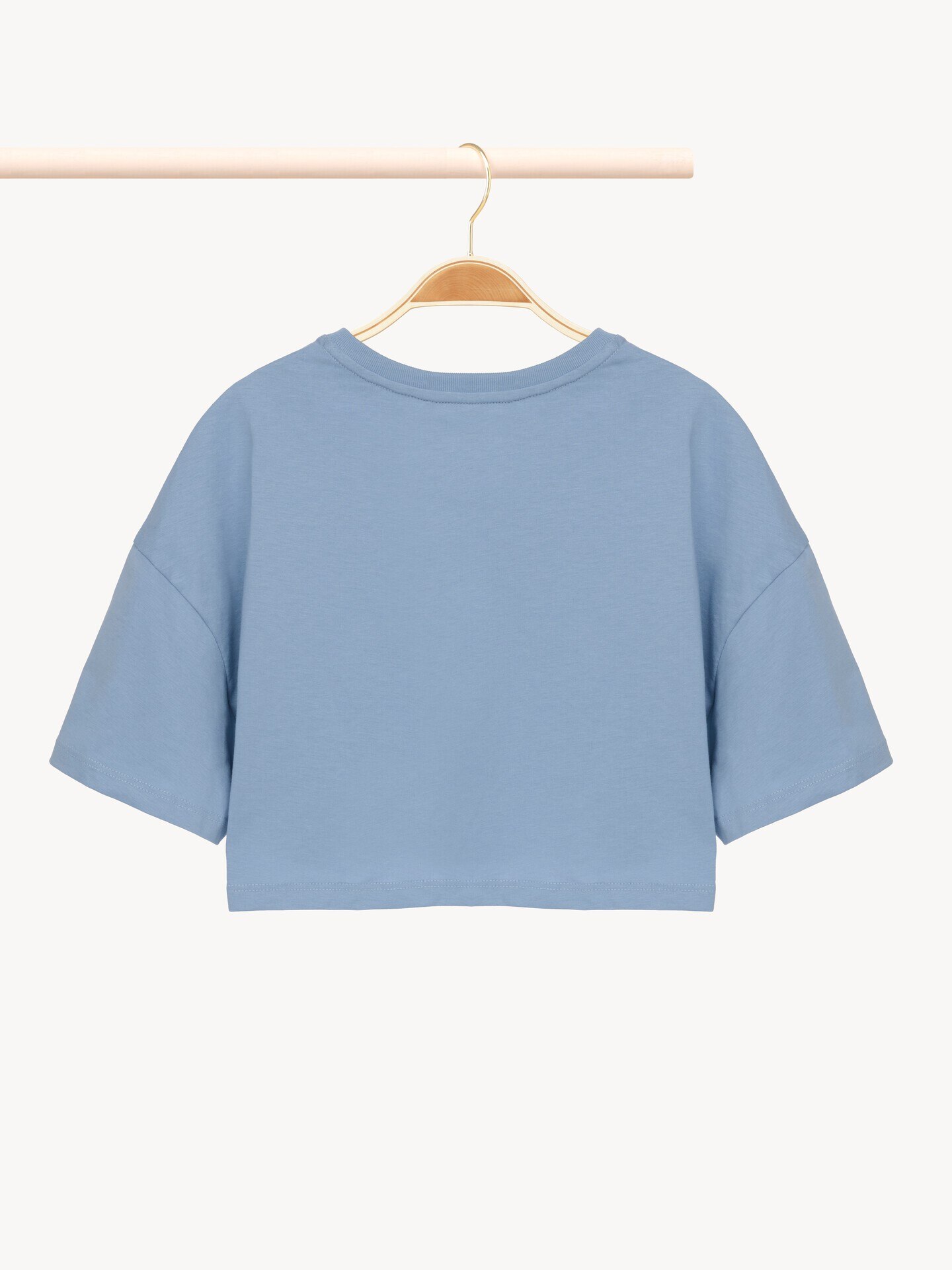 Kids' cropped logo T-shirt - 3