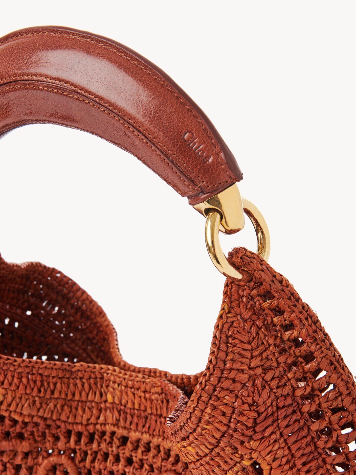 Summer Banana hobo bag in raffia - 7