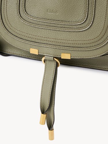 Small Marcie bag in grained leather - 7