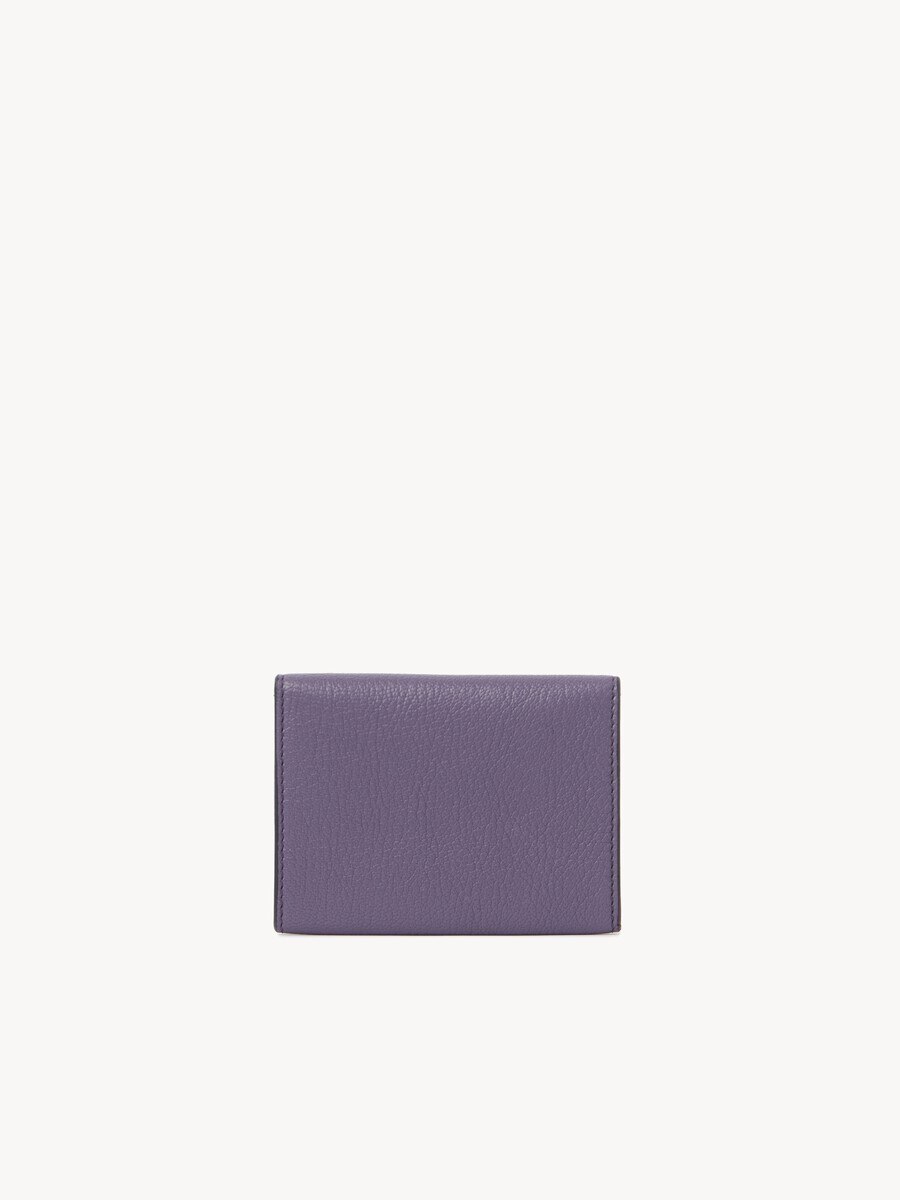 Envelope card holder in grained leather - 4