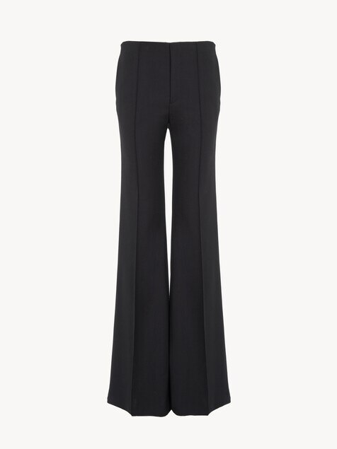 Flare Pants In Stretch Wool