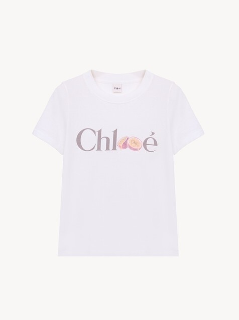 Baby fit logo T-shirt in cotton jersey