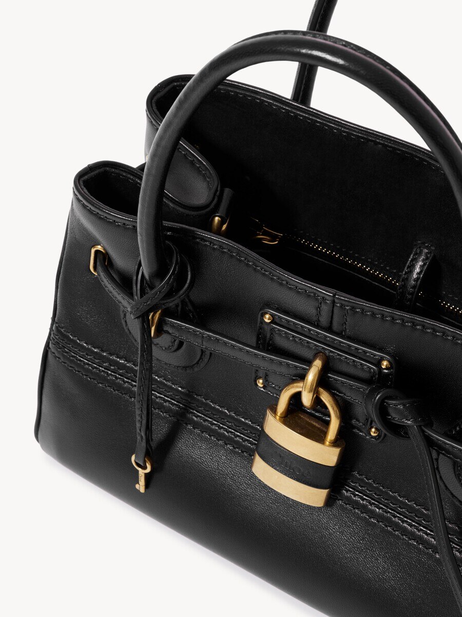 Bolso con asa superior Paddington Sling peque&ntilde;o de cuero suave - 7