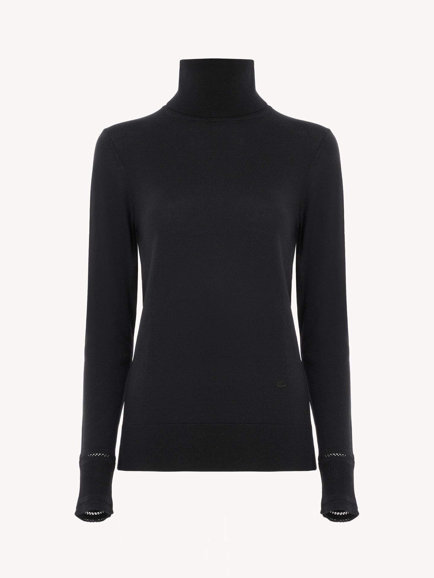 Fitted turtleneck in a wool knit - 2.0