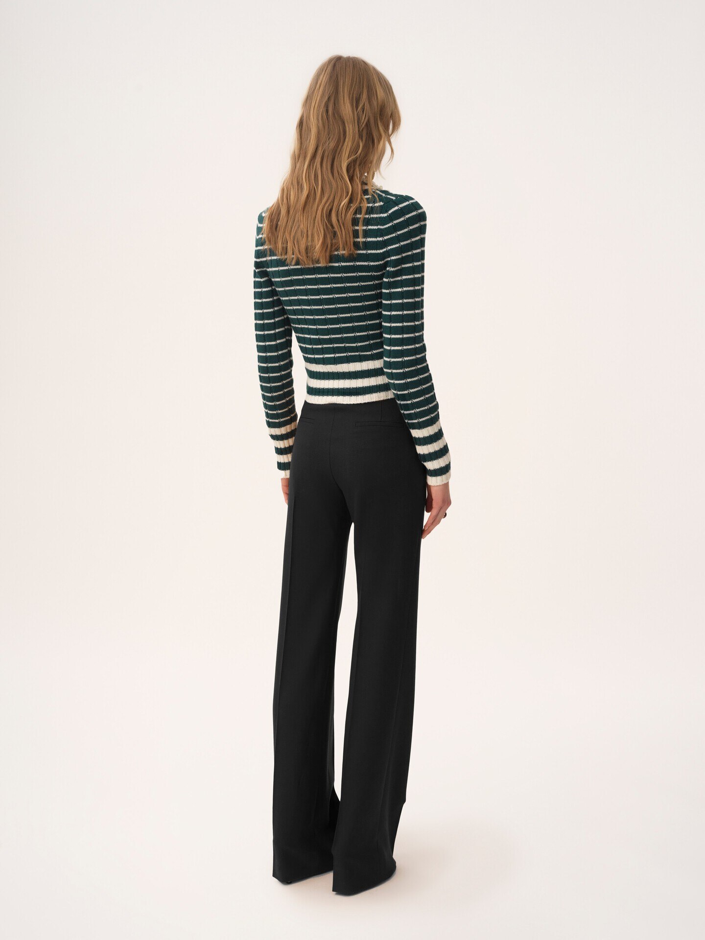 Pantalon de costume en laine grain de poudre - 6