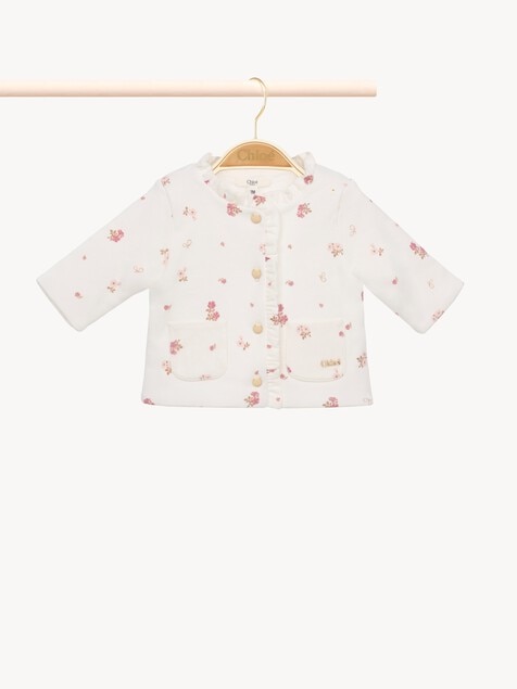 Set regalo per neonata con cardigan e pantaloni